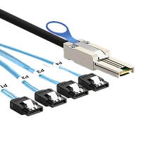 Cablu RAID - SFF-8088, Negru