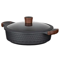 Cratița RESTO 93506, 28cm, Negru
