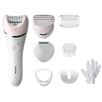 Epilator Philips BRE721/00, Alb | Roz