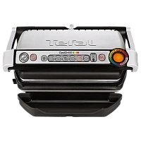 Grătar electric Tefal OptiGrill, 2000W, Oțel inoxidabil