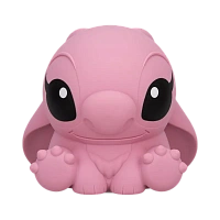 Lampă de noapte Paladone Angel SquishyGlo Silicone Light, Roz
