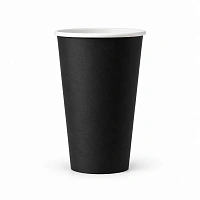 Pahar din hirtie 330ml NEGRU d80 (50 buc)