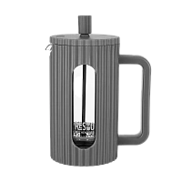 Cafetiera French Press RESTO 90534, 0,6L, Gri inchis