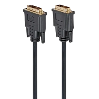 Cablu Video Cablexpert CC-DVI2-BK-6, DVI-D (M) - DVI-D (M), 1,8m, Negru