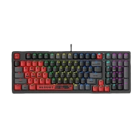 Tastatură Bloody S98 Sports, Cu fir, Roșu