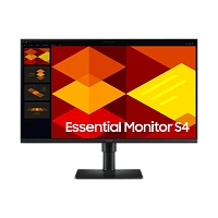 27" SAMSUNG Essential S27D400G, Black, IPS, 1920x1080, 100Hz, 5ms, 250cd, Mega-DCR, HDMI+DP+USB, Piv