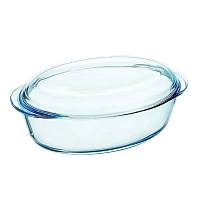 Tava de copt Pyrex 459A000, Transparent