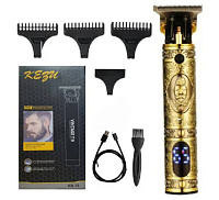 Trimmer. Aparat de Tuns și Conturat Profesional KEZU Vintage T9 cu Ecran LCD