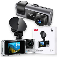 Videoregistrator Auto Dublă XO-XJ03 – Car Recorder HD