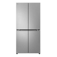 Frigider LG GMB860PYDE, DoorCooling+, Argintiu