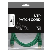 Patch cord Cablexpert PP12-1.5M/G, CAT5e UTP, 1,5m, Verde