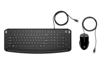 Set Tastatură + Mouse HP Pavilion 200, Cu fir, Negru