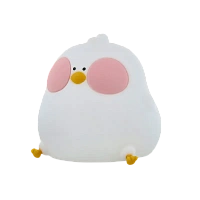 Lampă de noapte Forever light Hungry chicken, Alb