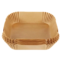 Hârtia de copt Papro Square Air Fryer Paper, Bej