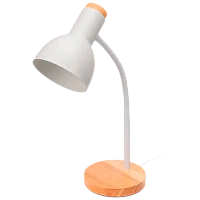 Lampa de birou Platinet PDL333, Alb