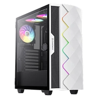 Carcasă PC Gamemax Diamond CP WT, Midi-Tower, Fără PSU, Alb
