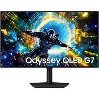 32" SAMSUNG Odyssey G73H,Black,OLED,3840x2160,4K165Hz/FHD330Hz,FreeSync,0.03msGTG,1300cd,HDR10,DP+HD