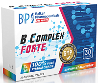 B Complex Forte 30 capsule | Balkan Pharmaceuticals