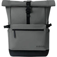 Rucsac Xiaomi Roll Top Casual, 15.6", Tesatura, oliuretan, poliester, Gri