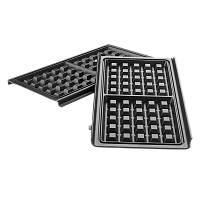 Set platei DeLonghi DLSK 155, Negru