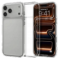 Husă Spigen Ultra Hybrid pentru Apple iPhone 17 Pro, Crystal Clear