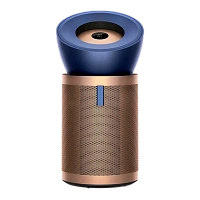 Purificator de aer Dyson Purifier Big+Quite Formaldehyde BP04, Albastru | Auriu