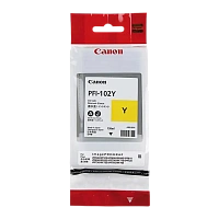 Cartuș de cerneală Canon PFI-102, 130ml, Galben