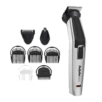 Trimmer pentru bărbați BaByliss 8-in-1 Titanium Multi Trimmer MT726E, Argintiu | Negru