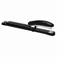 Capsator profesional A2 Scholz, 20 file, 317 mm, cu rigla, limitator hartie, control capse, negru