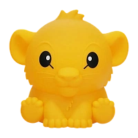 Lampă de noapte Paladone Simba SquishyGlo Silicone Light, Galben