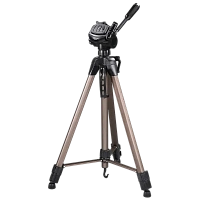 Trepied/Monopod HAMA Star 63, Cap panoramic cu 3 căi, Bej