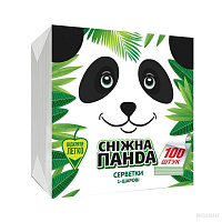 PANDA Servetele de masa  1str. 33*33  100buc