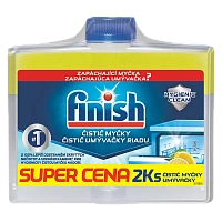 Detergent pentru mașini de spălat vase FINISH Hygienic Lemon GS, 250 ml