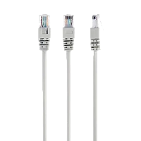 Patch cord Cablexpert PP12-3M, CAT5e UTP, 3m, Gri