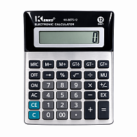 Calculator de Birou Kenko 12 Digiti, 18.5x14 cm, Display LCD Mare, Calculator Electronic cu Functii Memorie si Procent pentru Birou, Magazin si Scoala