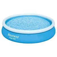 Piscină gonflabilă Bestway Fast Set, 6050L, Albastru/Alb, 57273