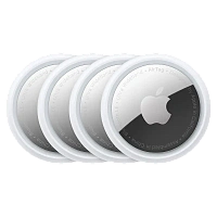 Tracker inteligent Apple AirTag, 4 buc, Alb