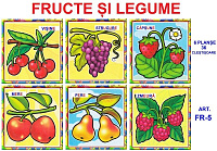 FR-5 Joc cu cleşte Fructe şi legume