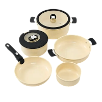 Set de vase RESTO 95802, Bej