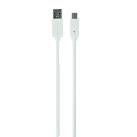 Cable  Type-C / USB3.0, AM/CM, 0.5 m, Cablexpert, White, CCP-USB3-AMCM-W-0.5M