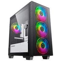 Carcasă PC Gamemax Aero Mini, Mini-Tower, Fără PSU, Negru
