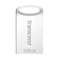 Memorie USB Transcend JetFlash 710, 128GB, Argintiu