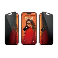 Sticlă de protecție PanzerGlass iPhone 15 Pro UWF Privacy wA, Transparent