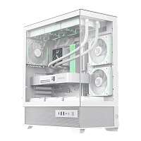 Carcasă PC Gamemax VISTA 2 AW, Midi-Tower, Fără PSU, Alb
