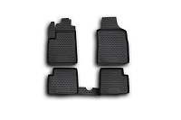 FIAT 500, 2007-2024. Covorase din poliuretan pentru interior.