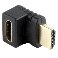 Adaptor Video Cablexpert A-HDMI270-FML, HDMI (M) - HDMI (F), Negru