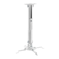 Suport pentru tavan Reflecta Prometheus 380-580, Alb