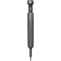 Multifunctional screwdriver set Proove Fixer 39 in1, Gray