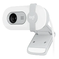 Cameră Web Logitech BRIO 100, 1920x1080, Alb