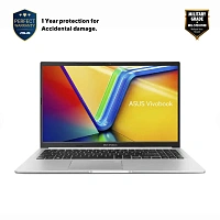 Laptop 15,6" ASUS Vivobook 15 M1502YA, Cool Silver, AMD Ryzen 7 5825U, 16GB/512GB, Fără SO